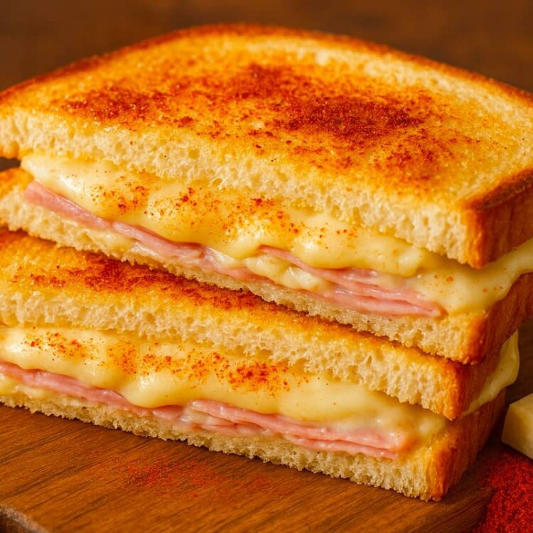 Croque-monsieur de Jordi au paprika fumé de Kampot