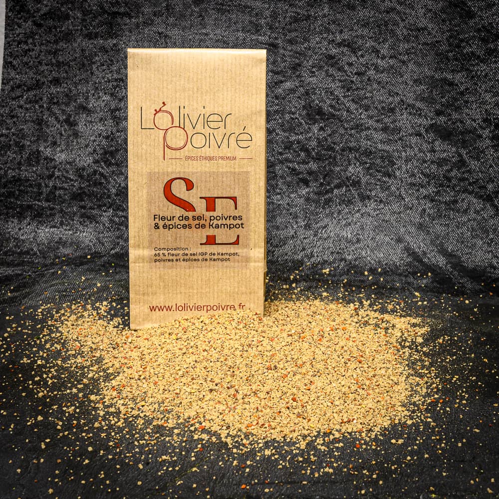 Fleur de Sel IGP aux 11 Épices de Kampot