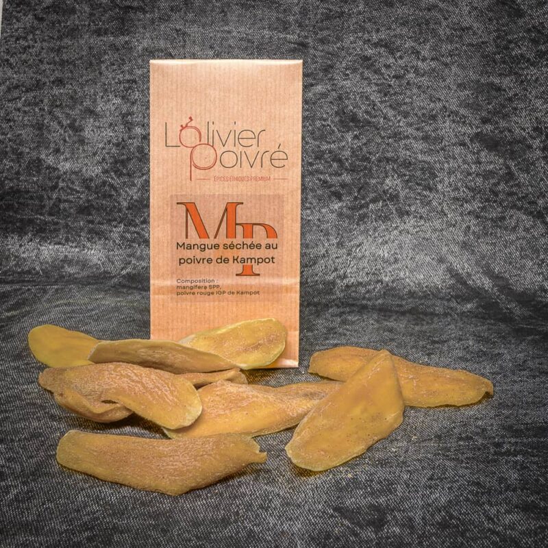 Mangue Séchée au Poivre Rouge de Kampot