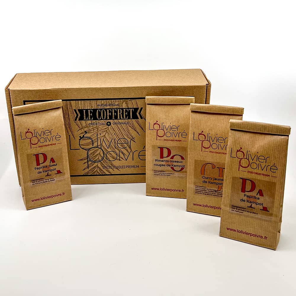 Coffret épices de caractère