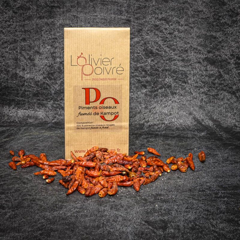 Piment Oiseau Fumé de Kampot