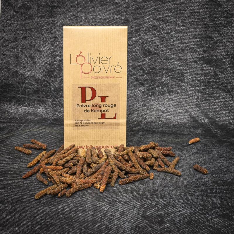 Poivre Long Rouge de Kampot