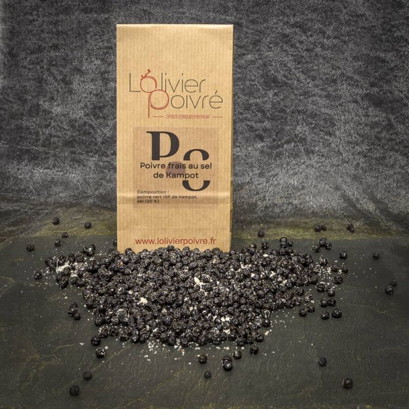 Poivre Frais au Sel de Kampot