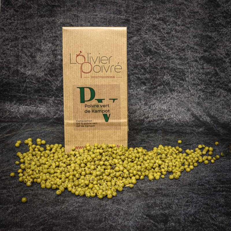 Poivre Vert de Kampot - Ultra-frais, végétal & explosif