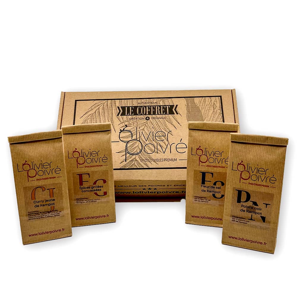 Coffret épices incontournables
