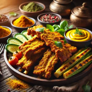 Dry « Curry Jaune » Ribs made by Chef Sam