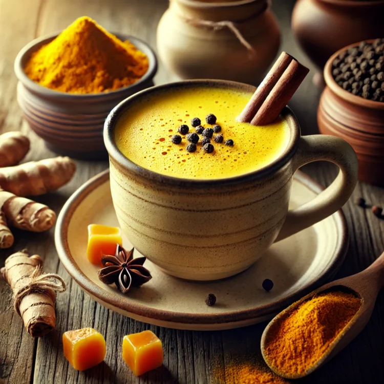 Lait d’Or au Curcuma et Poivre Noir de Kampot